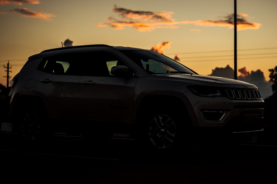 Photo SUV on road